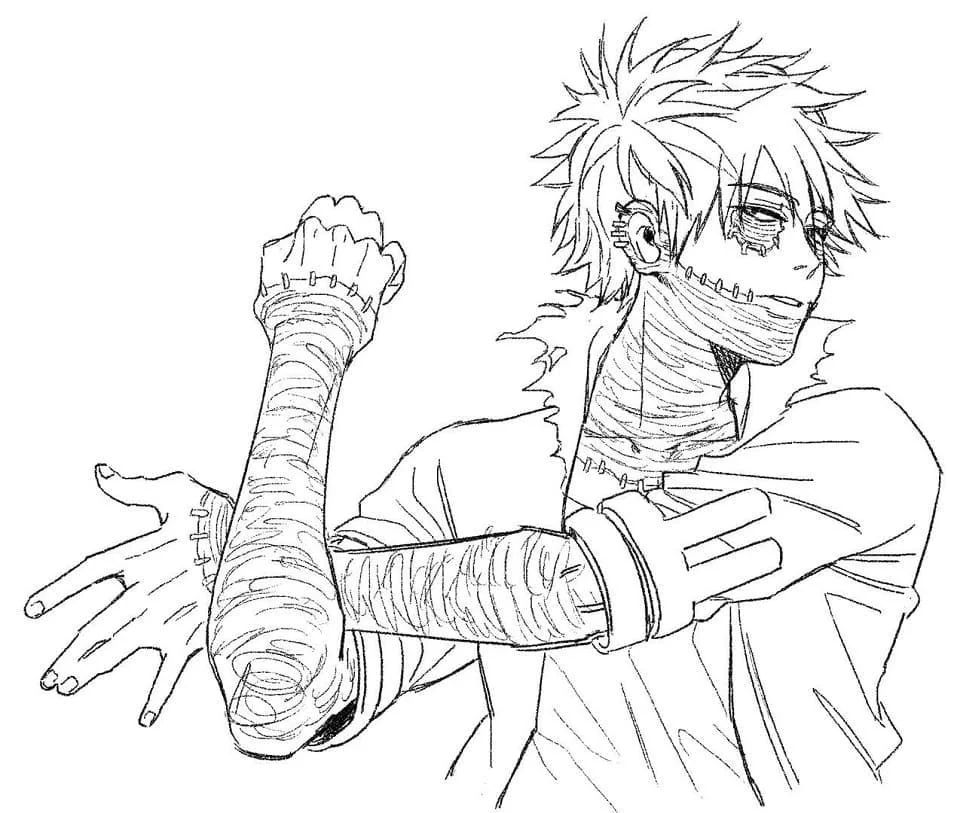 Dabi Coloring Pages 5