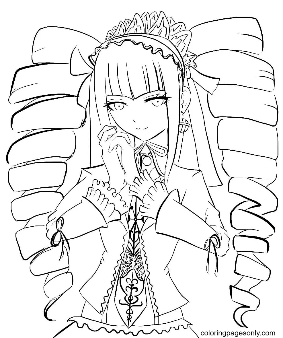 Danganronpa Coloring Pages 20