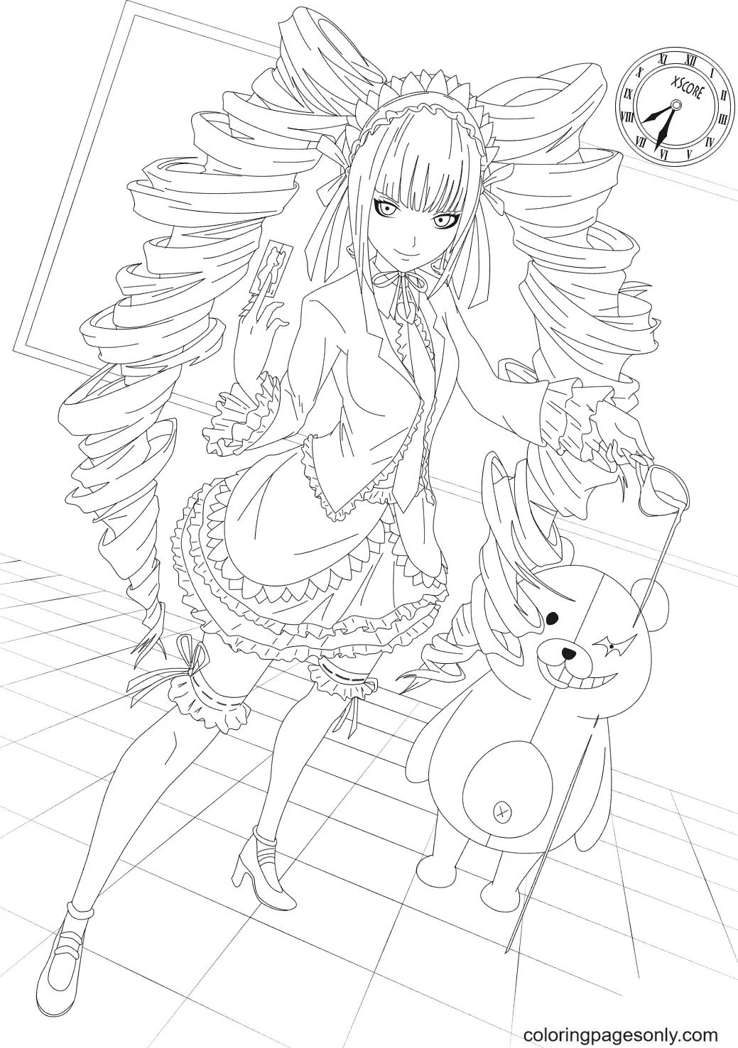 Danganronpa Coloring Pages 69