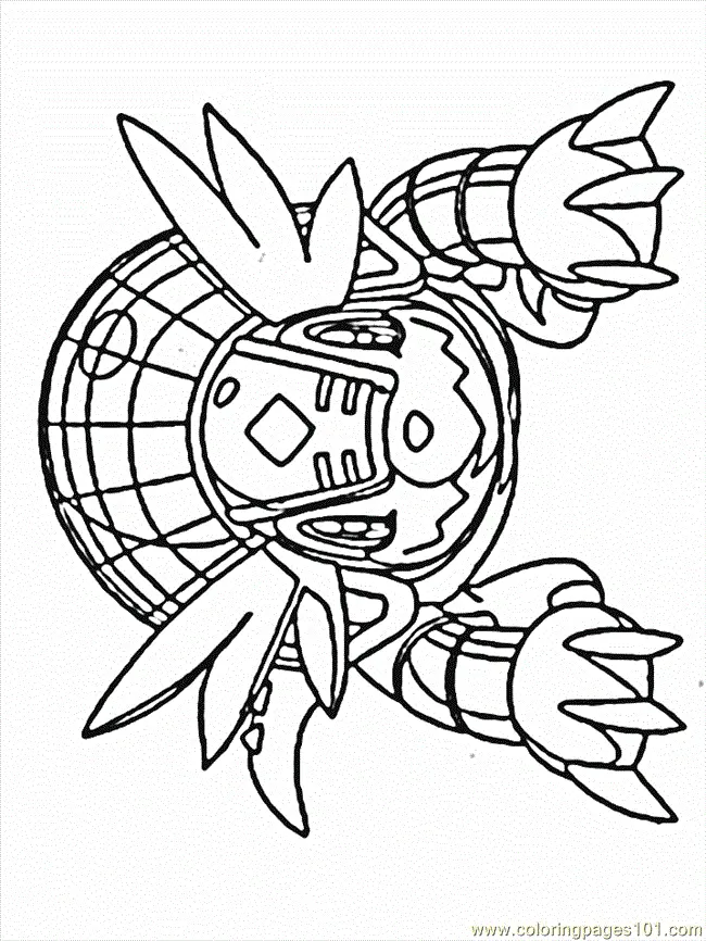 Digimon Coloring Pages 16