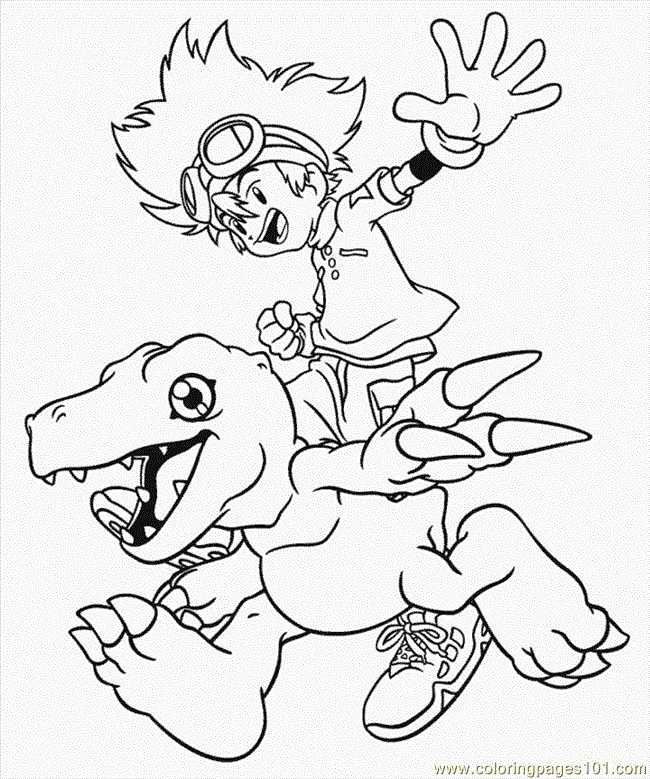 Digimon Coloring Pages 24