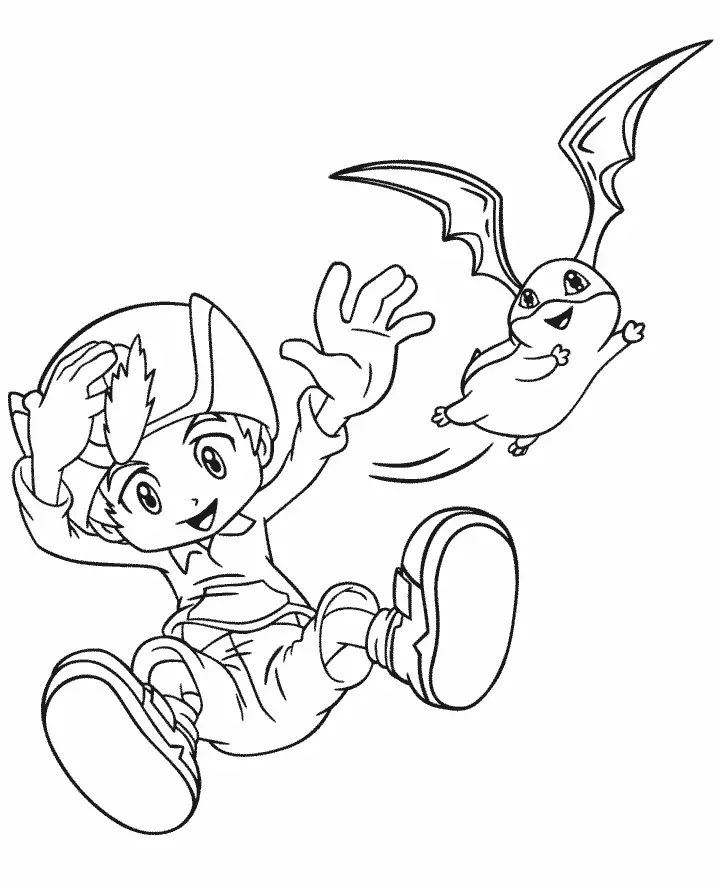 Digimon Coloring Pages 34