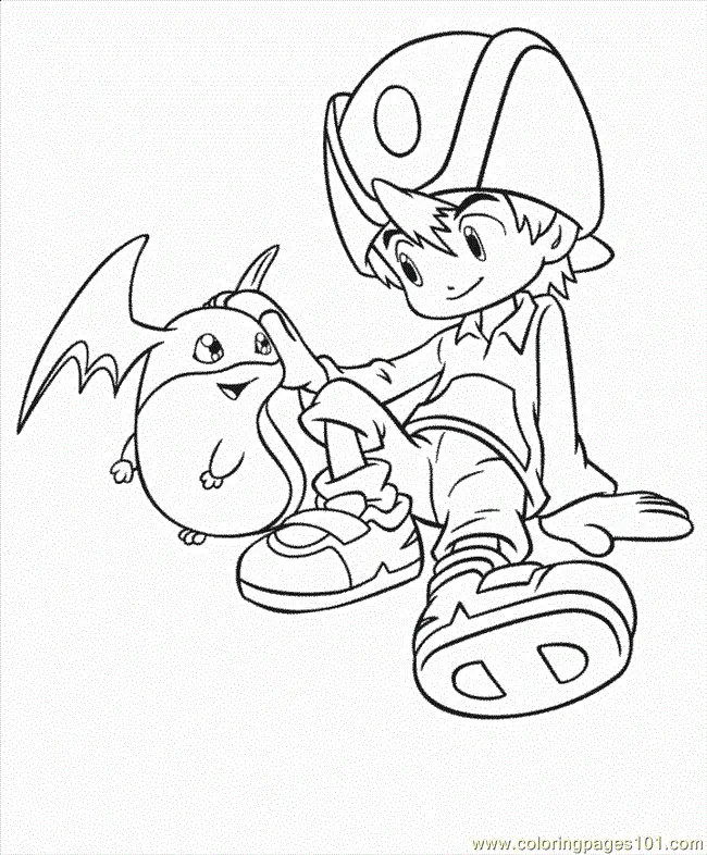 Digimon Coloring Pages 44