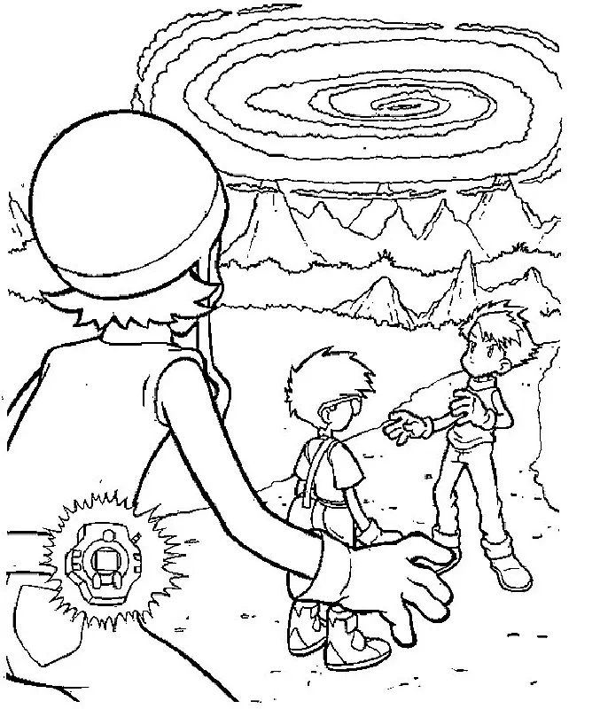 Digimon Coloring Pages 47