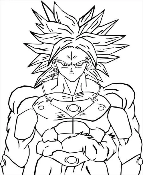 Dragon Ball Z Coloring Pages 27