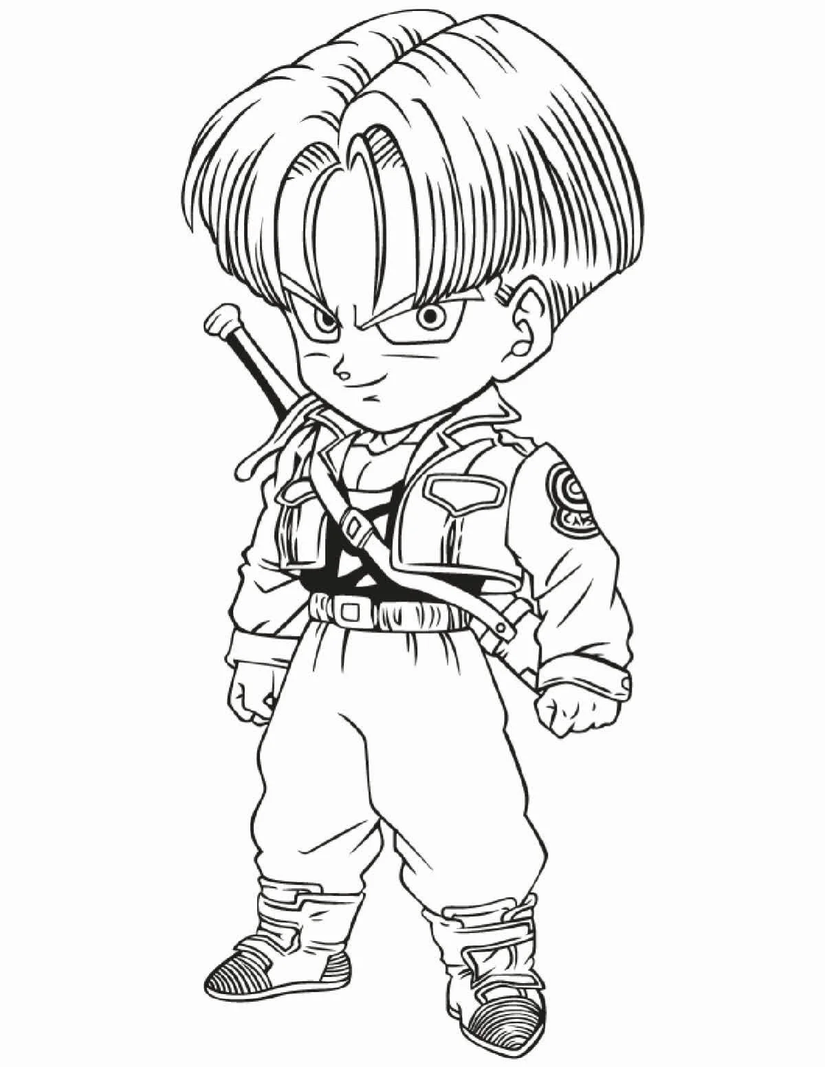 Dragon Ball Z Coloring Pages 42