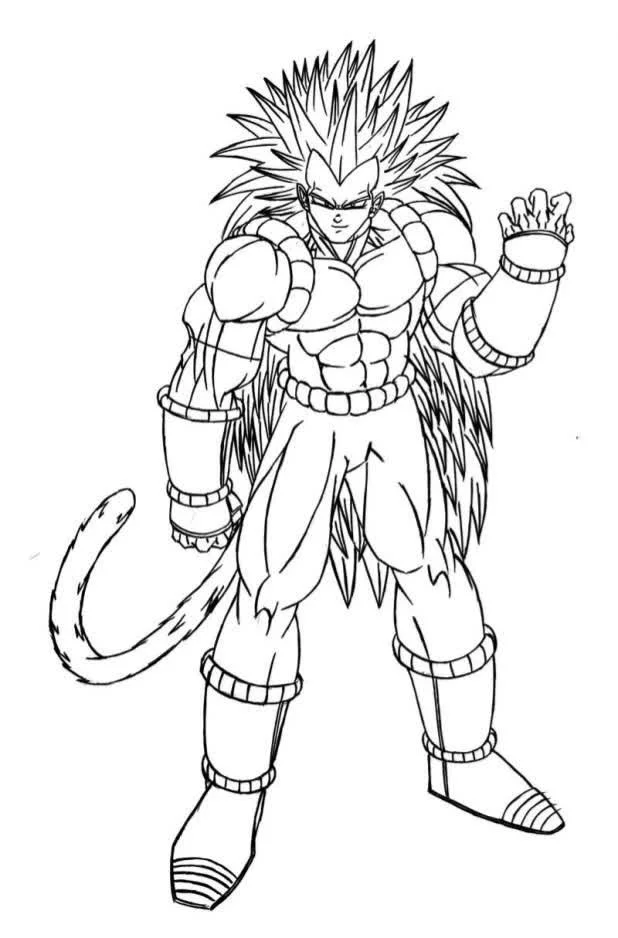 Dragon Ball Z Coloring Pages 45