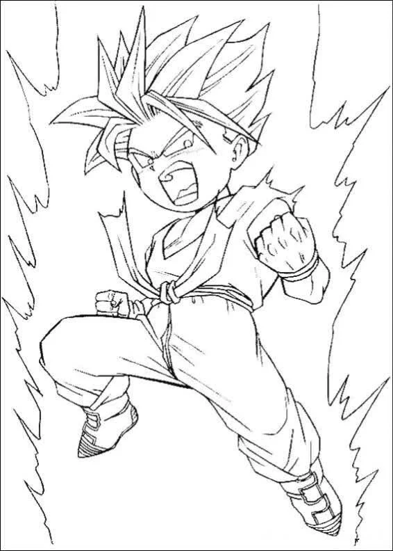 Dragon Ball Z Coloring Pages 53