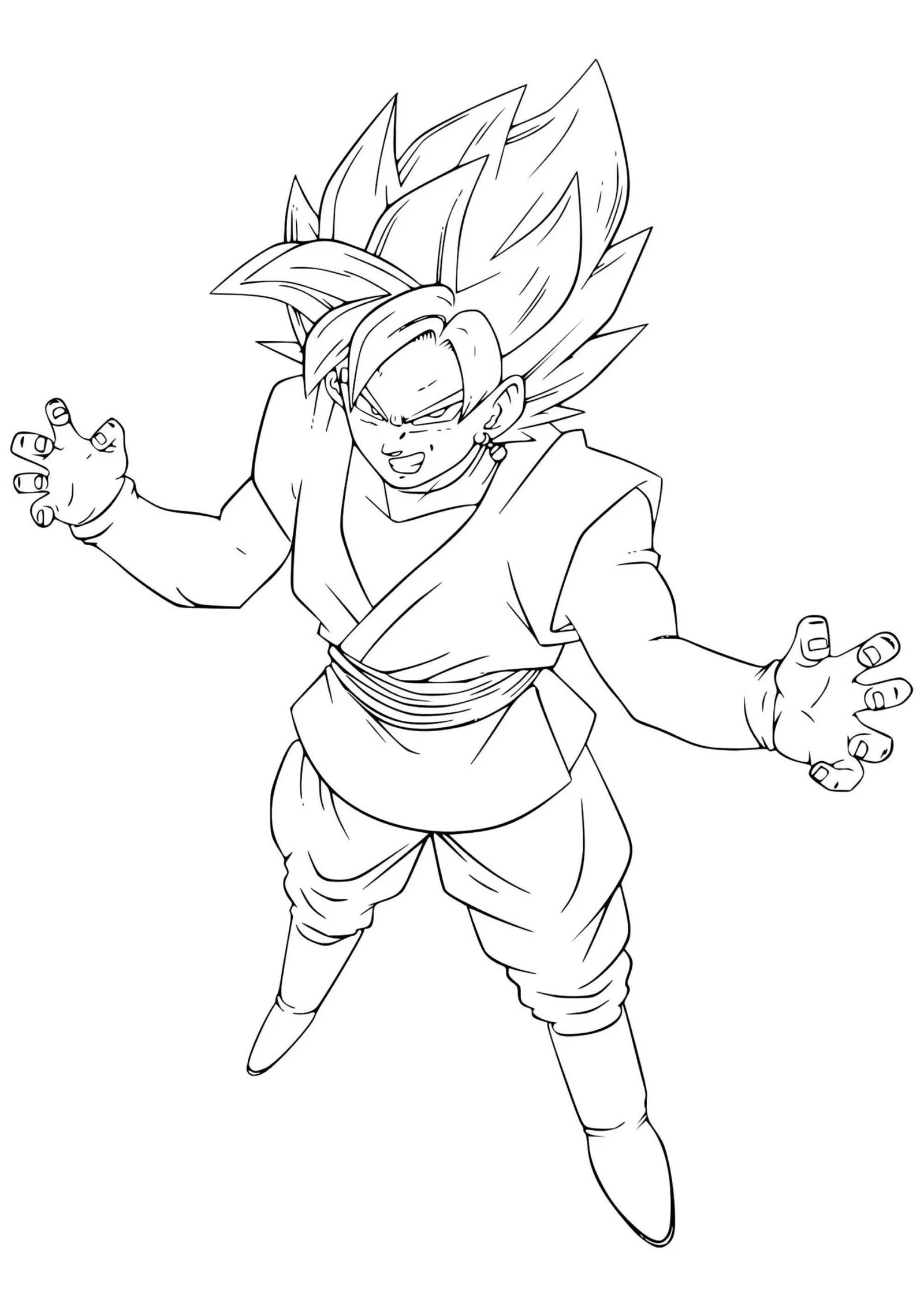 Dragon Ball Z Coloring Pages 6