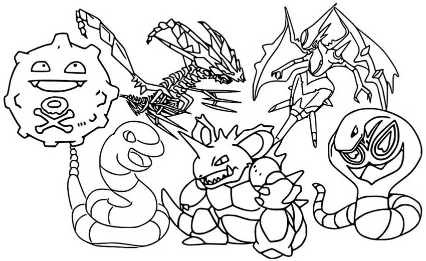 Ekans Coloring Pages 13