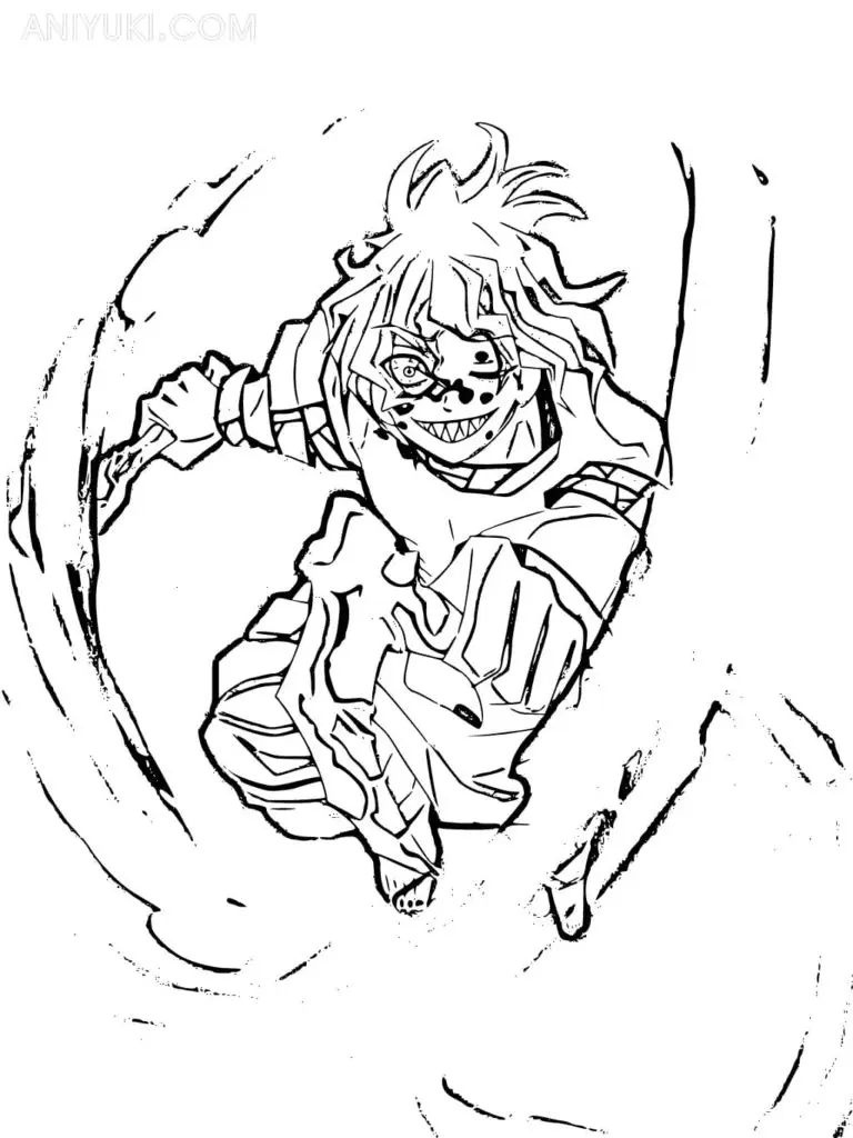 Gyutaro Coloring Pages 15