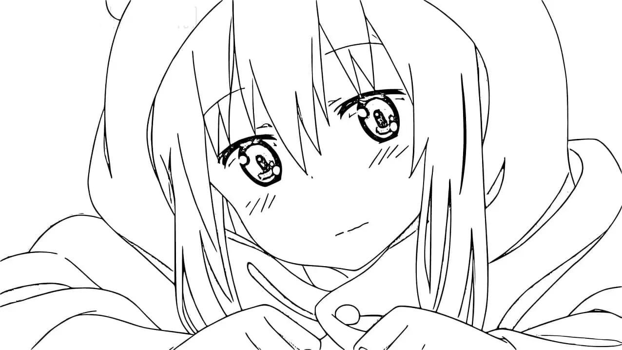 Himouto Umaru chan Coloring Pages 19