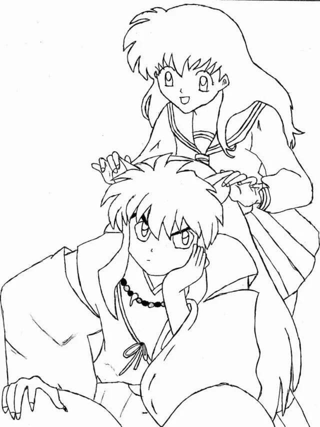 Inuyasha Coloring Pages