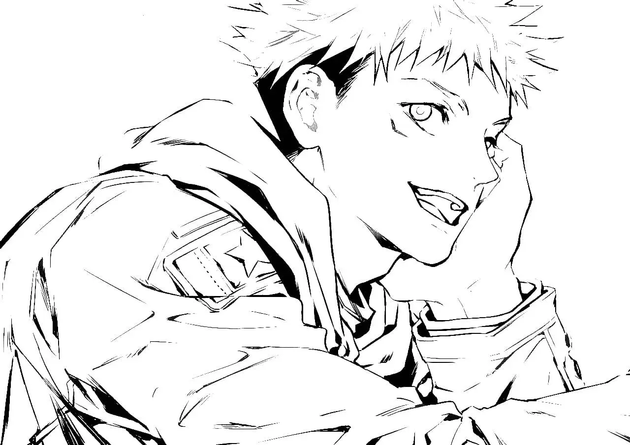 Jujutsu Kaisen Coloring Pages 69