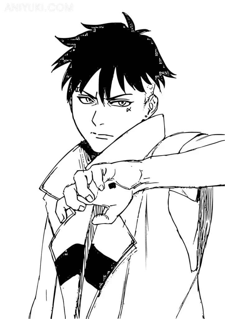 Kawaki Coloring Pages