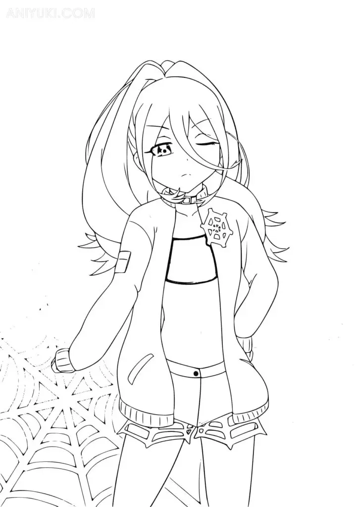 Kemono Jihen Coloring Pages 9