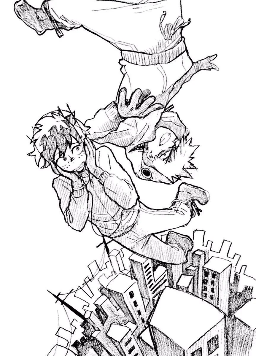 Kirishima Coloring Pages