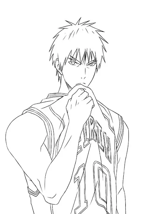 Kuroko No Basket Coloring Pages 1