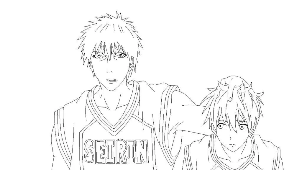 Kuroko No Basket Coloring Pages 27