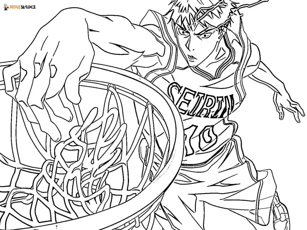 Kuroko No Basket Coloring Pages 3