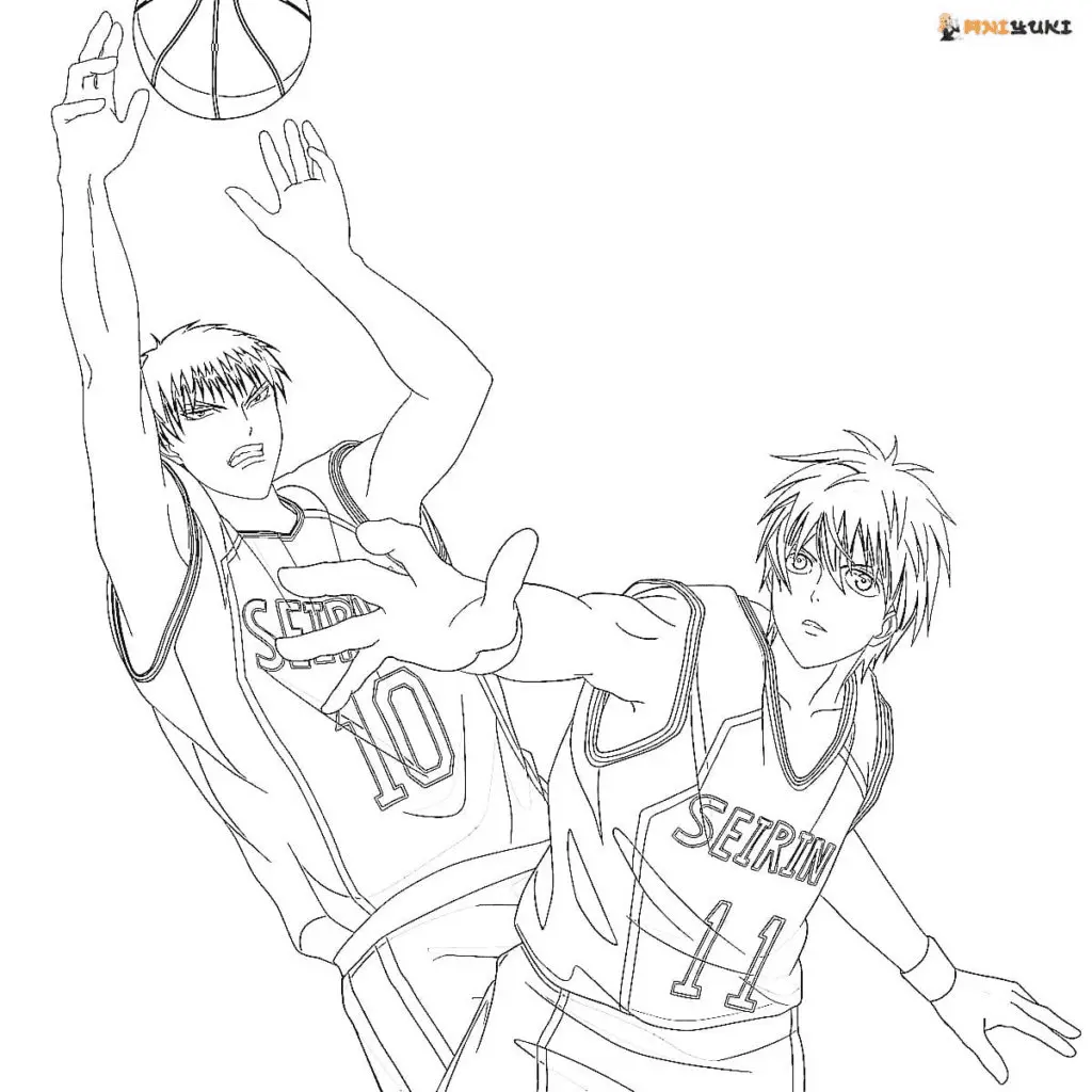 Kuroko No Basket Coloring Pages 41