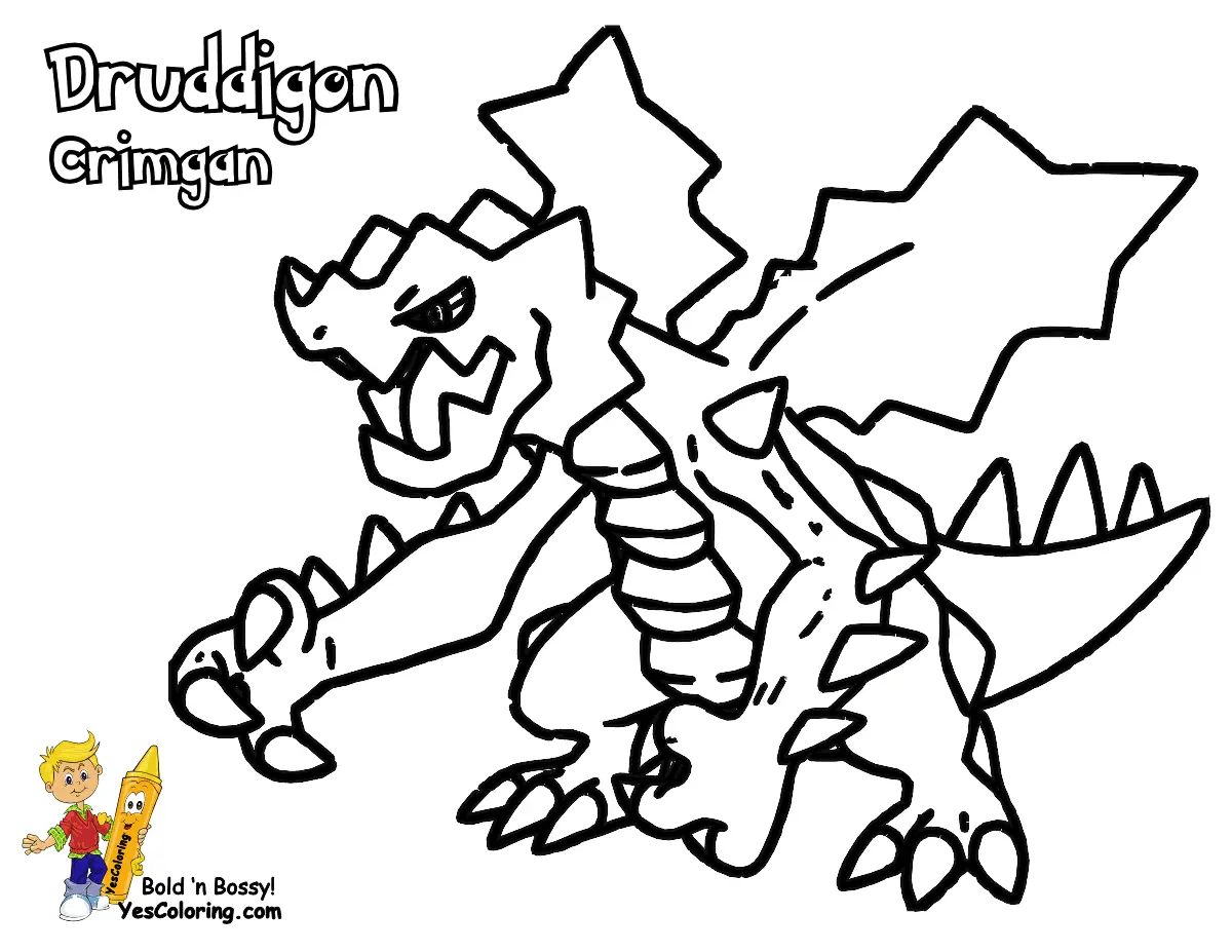 Legendary Pokemon Coloring Pages 22