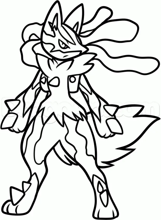 Legendary Pokemon Coloring Pages 8