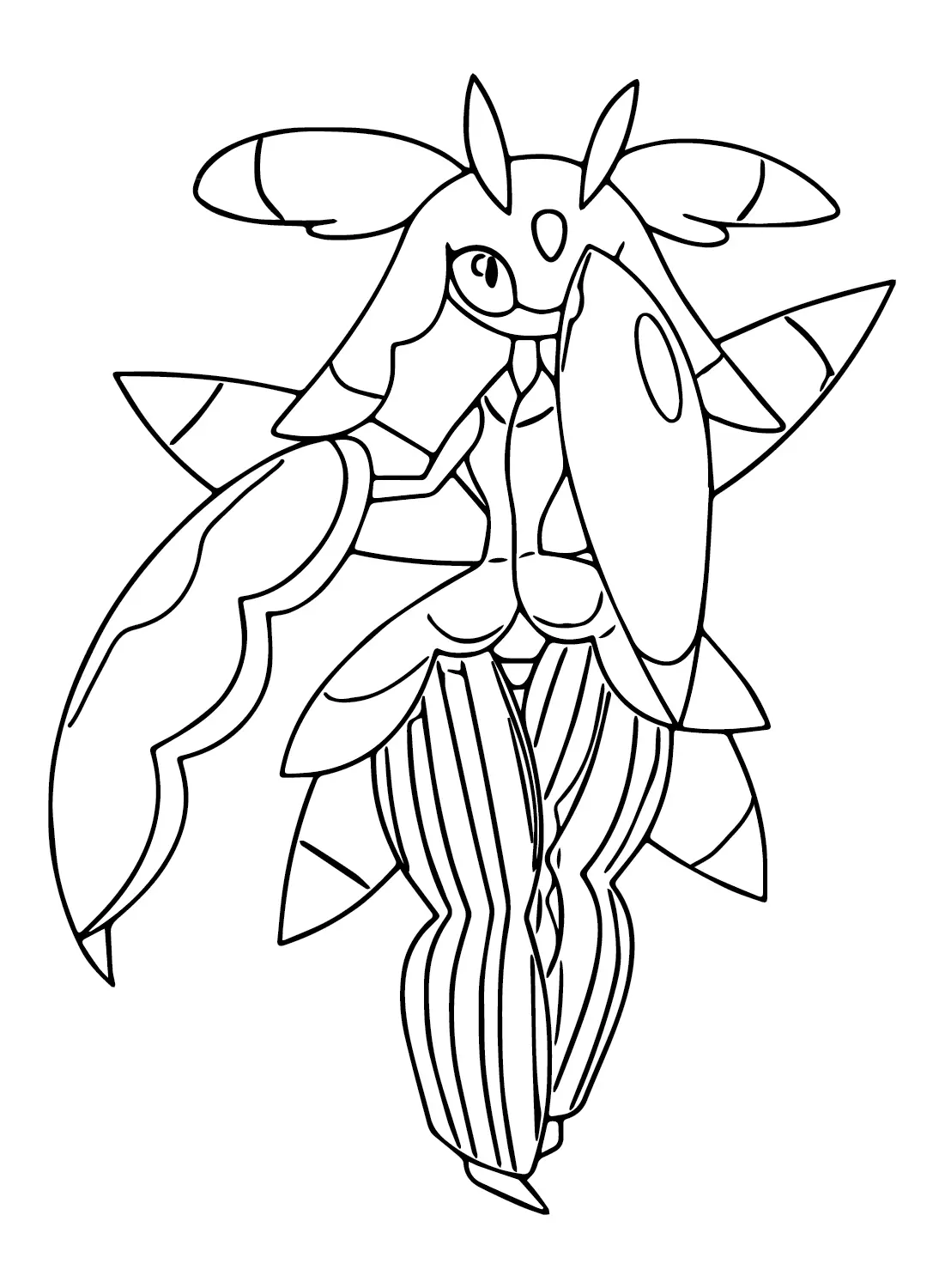 Lurantis Coloring Pages