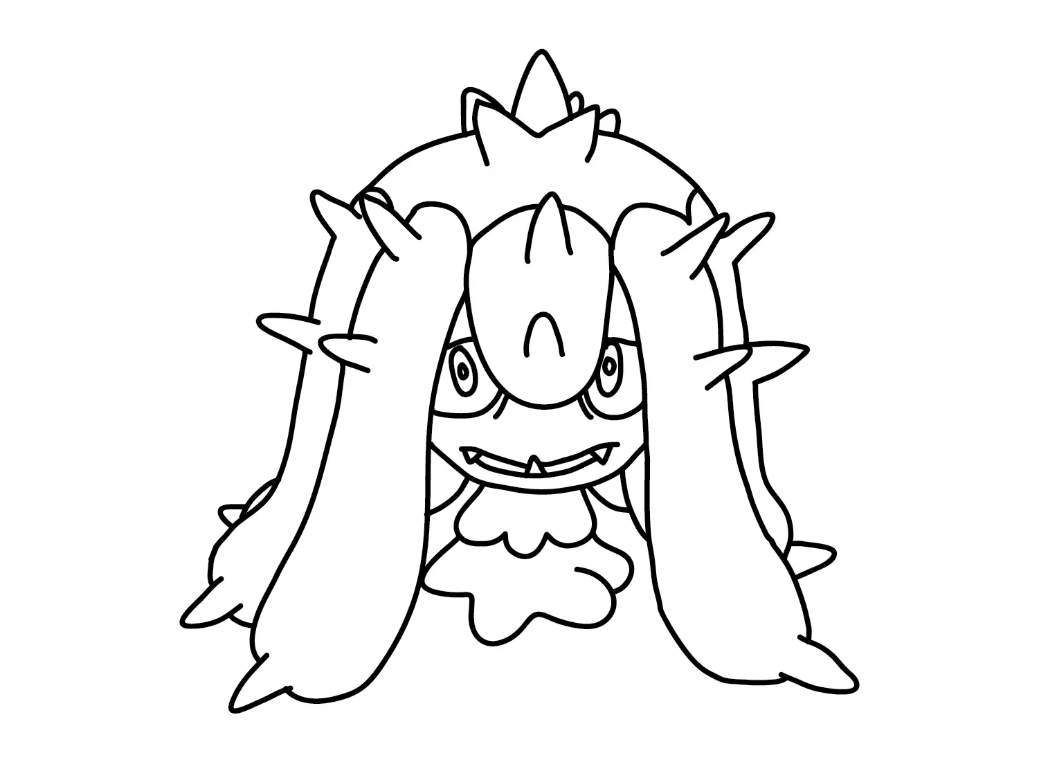 Mareanie Coloring Pages 6