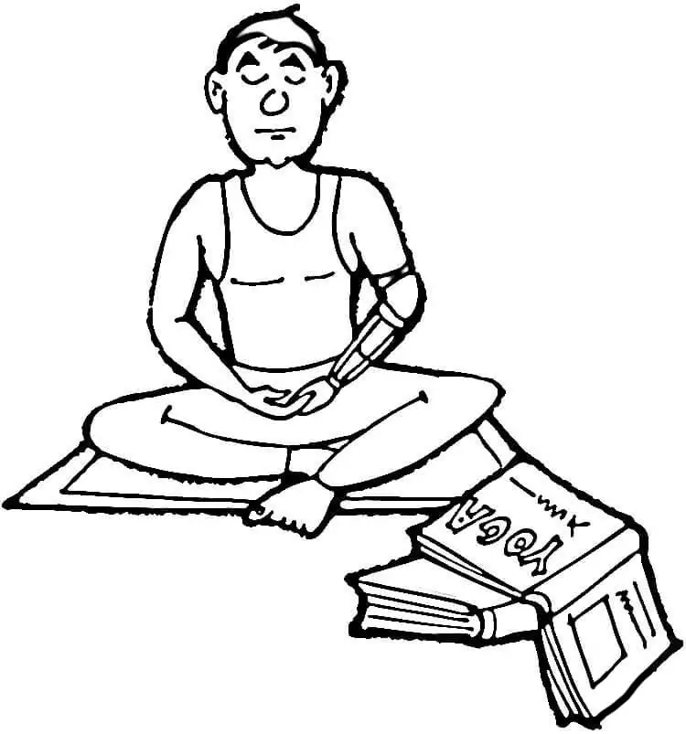 Mediation Coloring pages 14