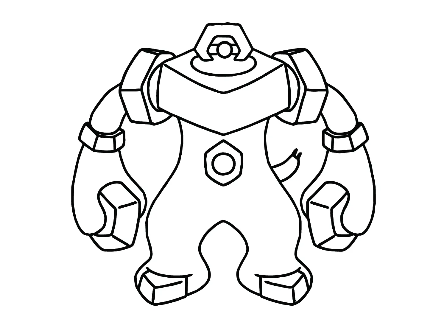 Melmetal Coloring Pages 14