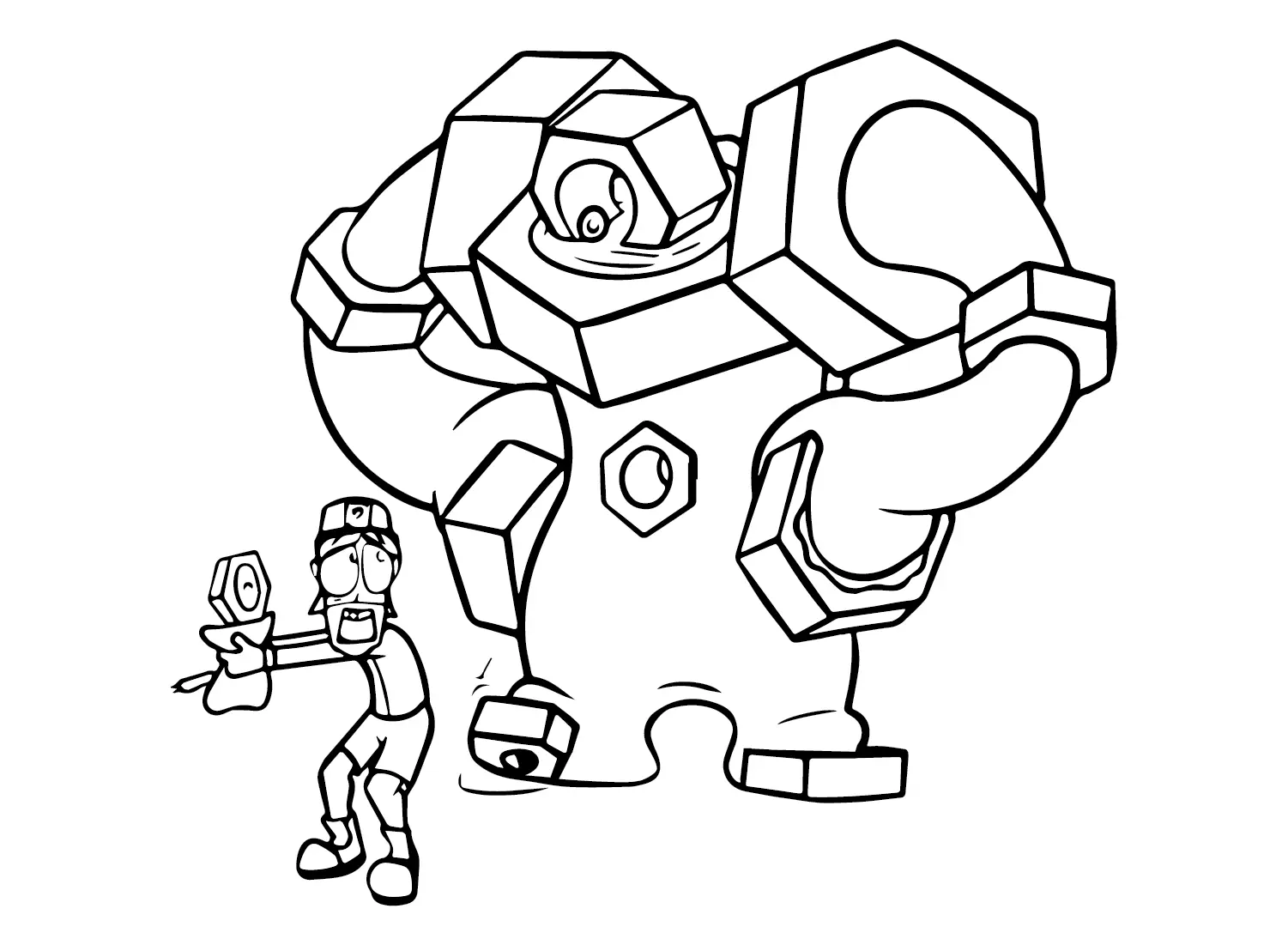 Melmetal Coloring Pages 8