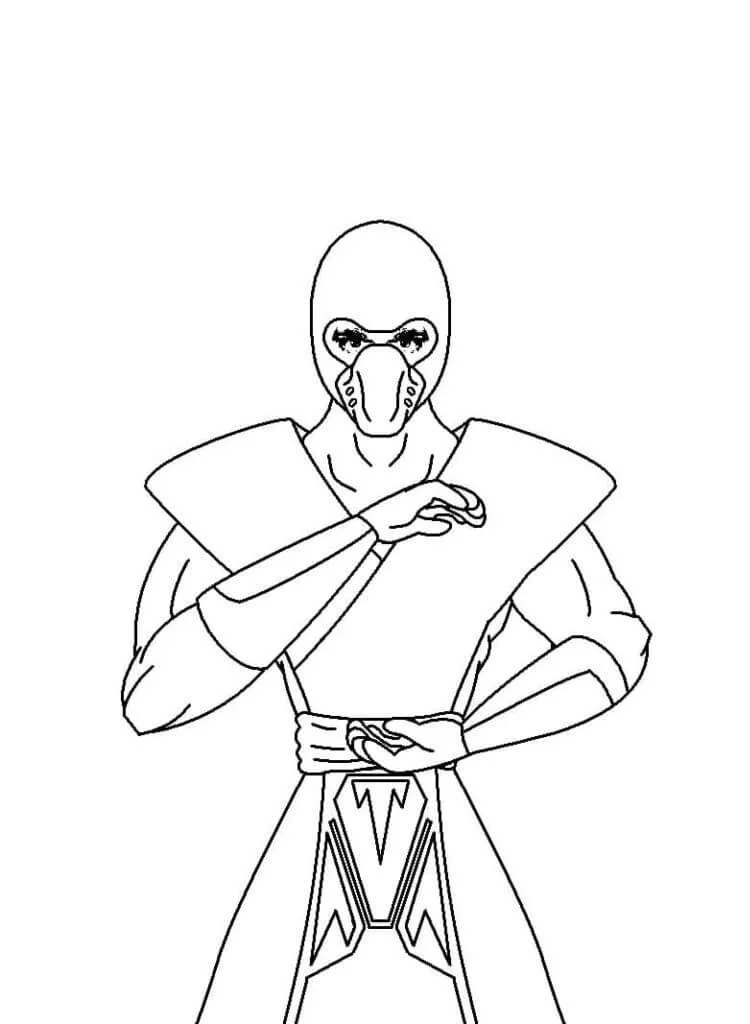 Mortal Kombat Coloring Pages 104