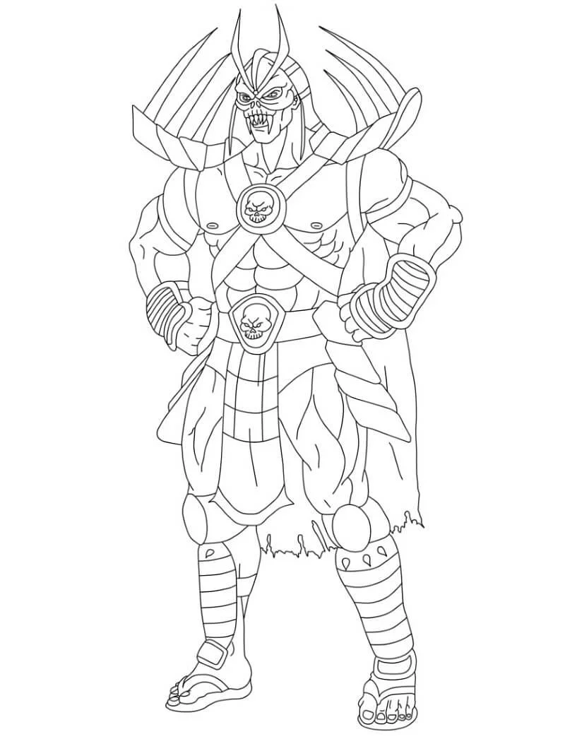 Mortal Kombat Coloring Pages 117