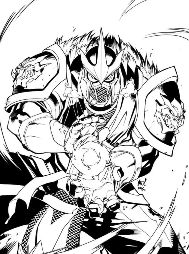 Mortal Kombat Coloring Pages 124