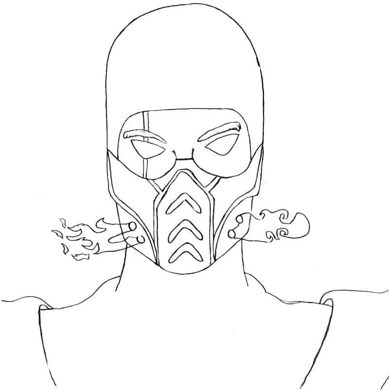 Mortal Kombat Coloring Pages