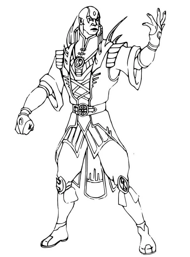 Mortal Kombat Coloring Pages 25