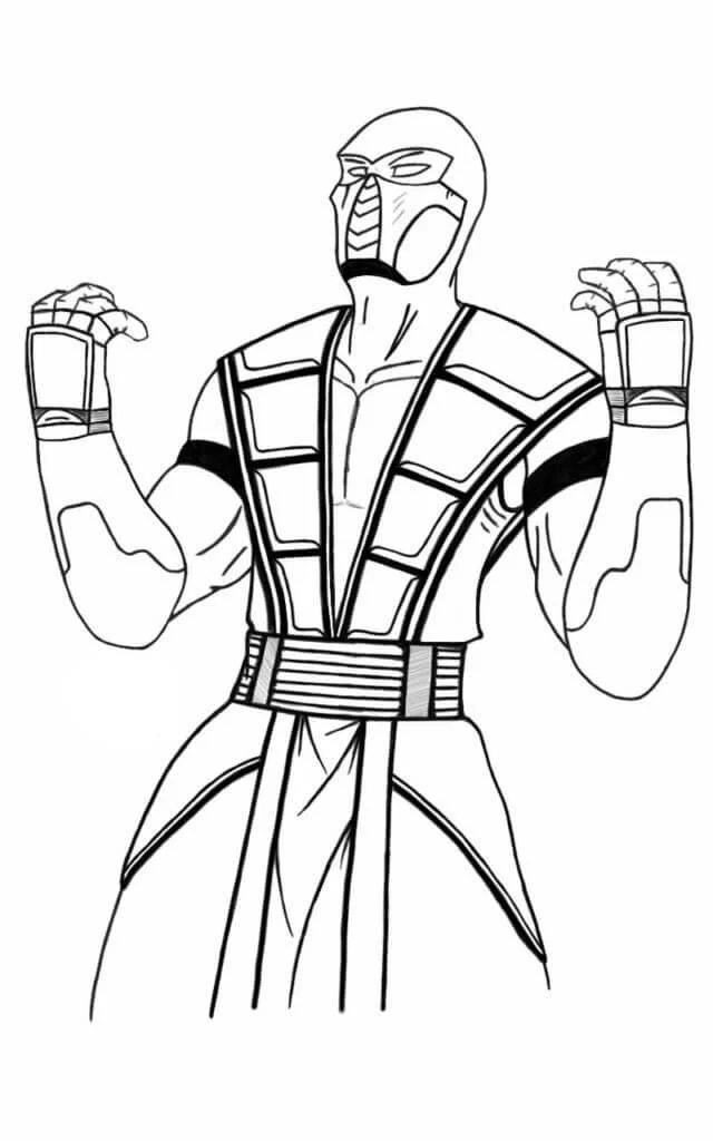 Mortal Kombat Coloring Pages 31