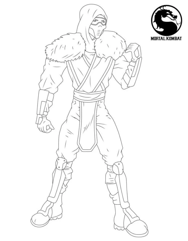 Mortal Kombat Coloring Pages 85