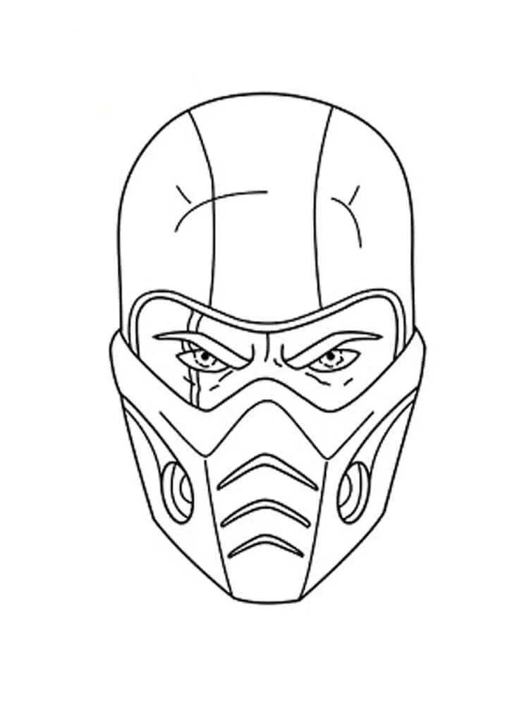 Mortal Kombat Coloring Pages 86