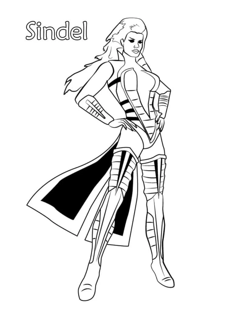 Mortal Kombat Coloring Pages 88