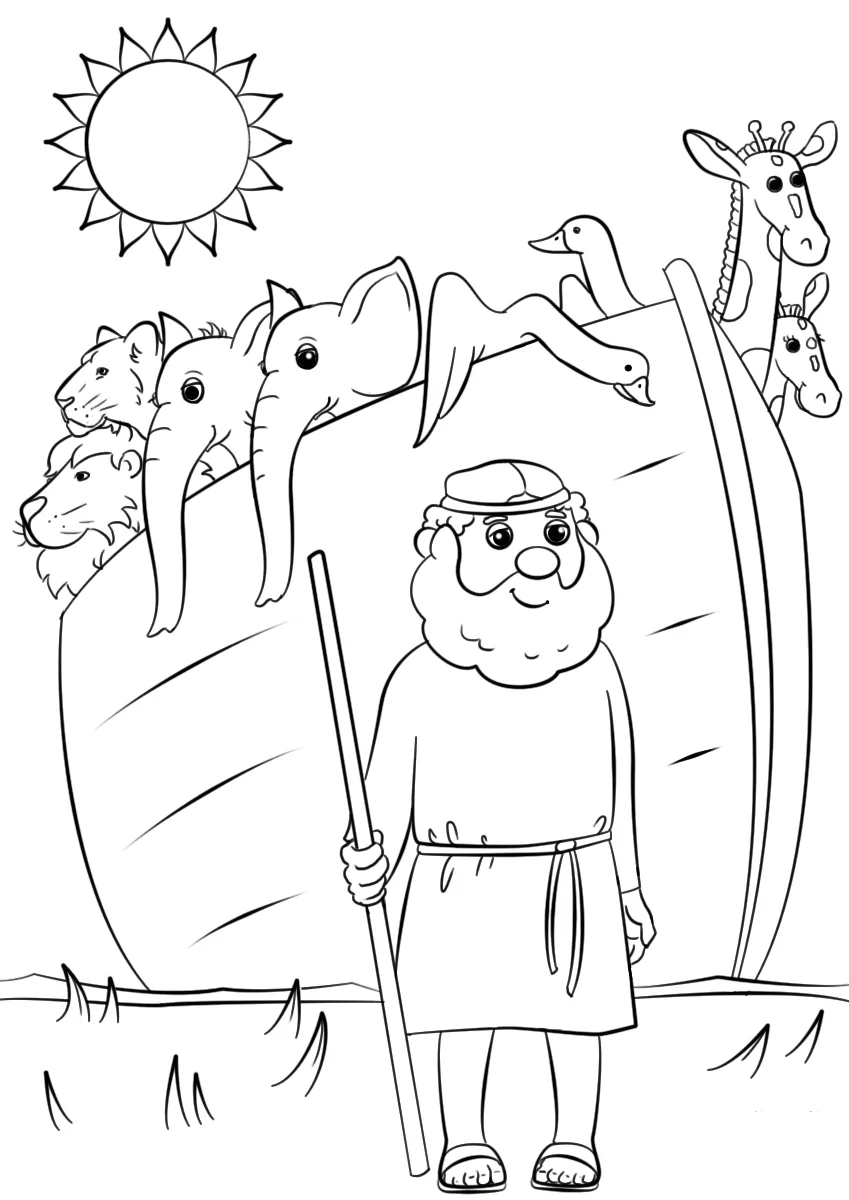 Noah s ark Coloring pages