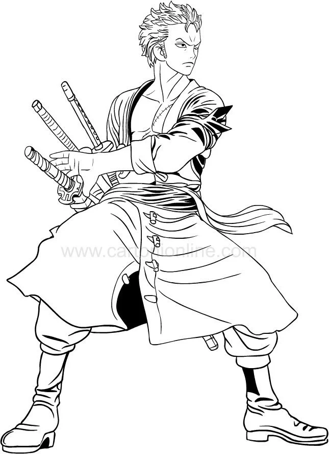 One Piece Coloring Pages 14