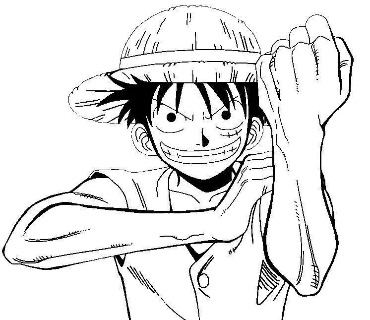 One Piece Coloring Pages 4