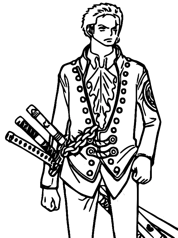 One Piece Film Red Coloring Pages 16