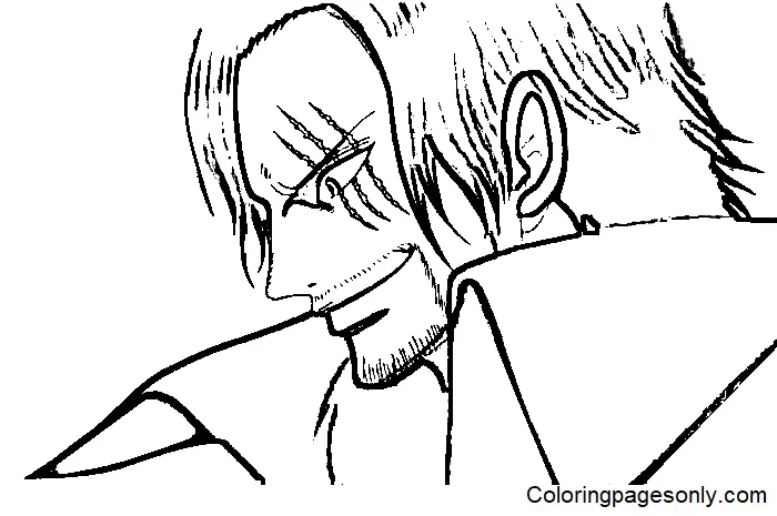 One Piece Film Red Coloring Pages 7