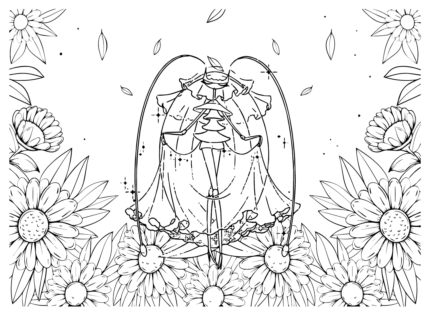 Pheromosa Coloring Pages 7