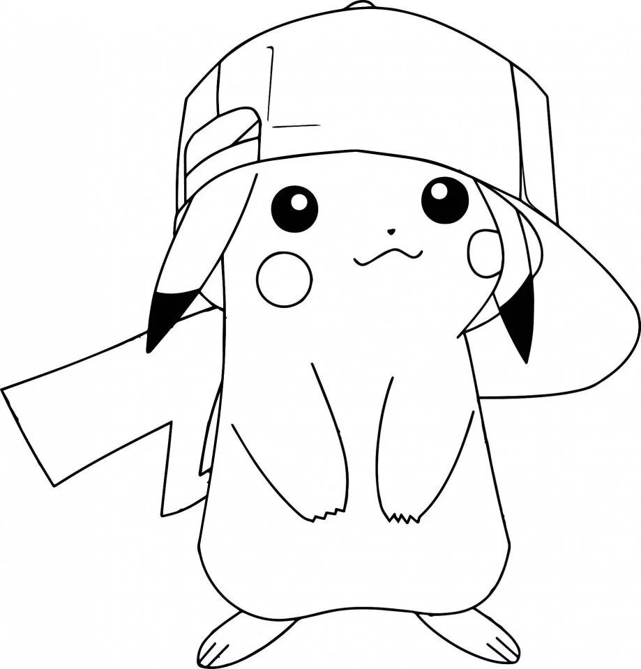 Pickachu Coloring Pages 22