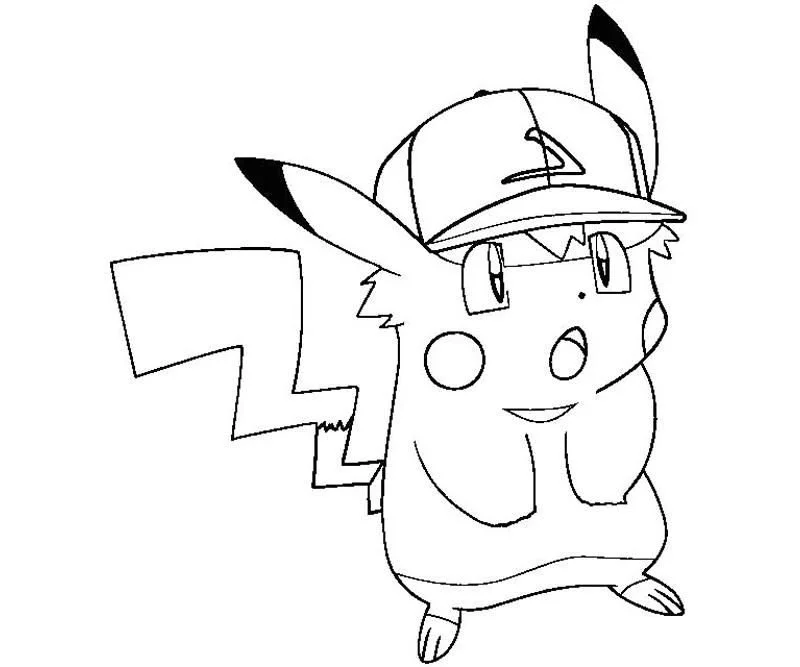 Pickachu Coloring Pages 40