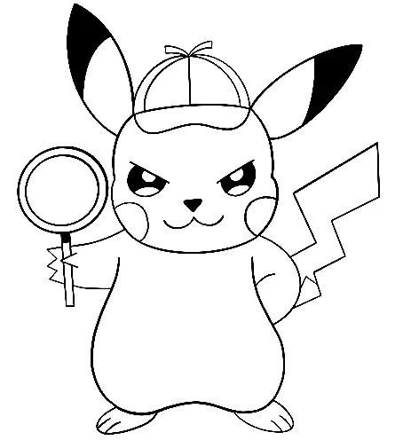 Pikachu Coloring Pages 102